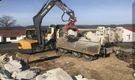 Location camion et benne - Yssingeaux - Transport Pichon Florent